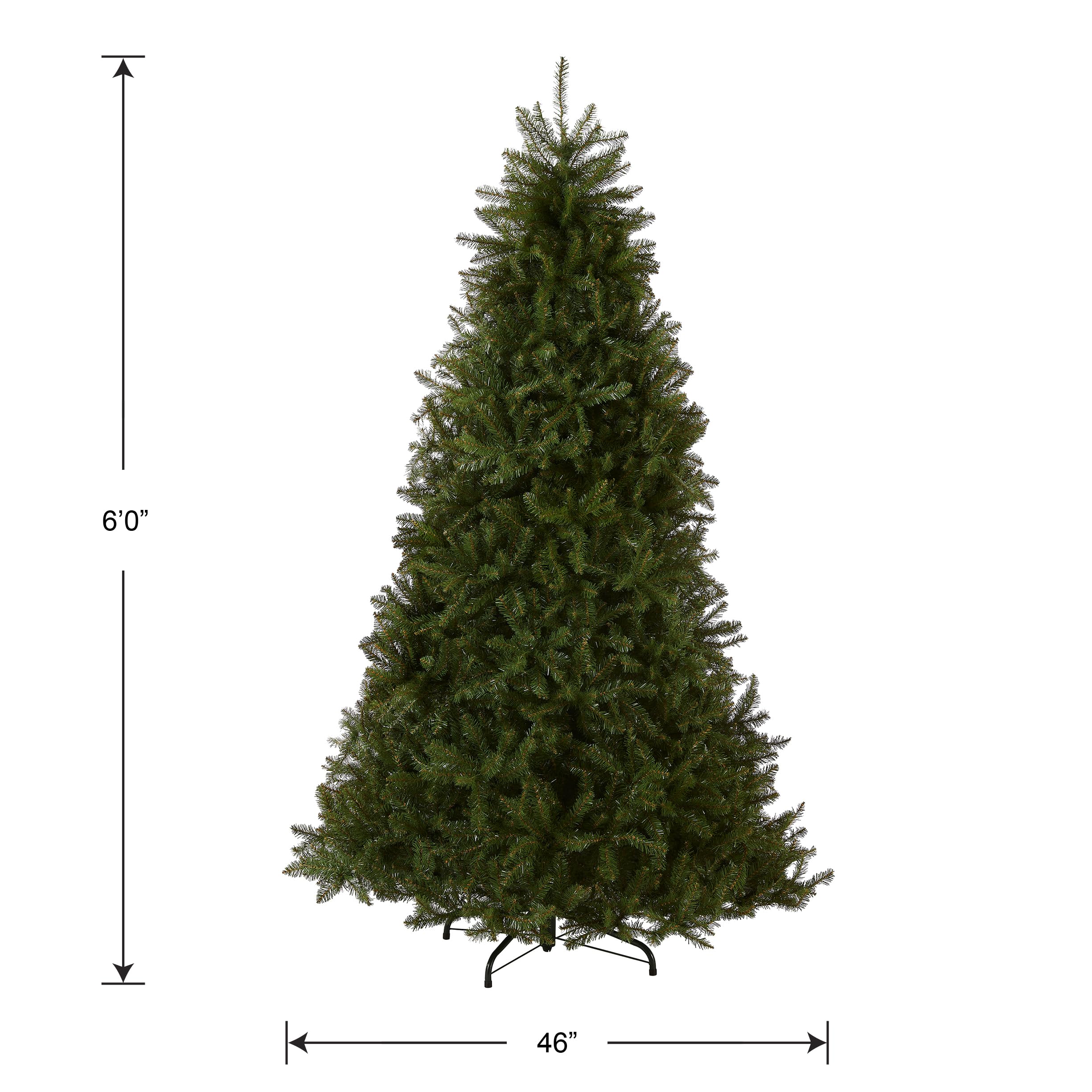 Amazon.com: National Tree Company 6 ft Unlit Dunhill Fir